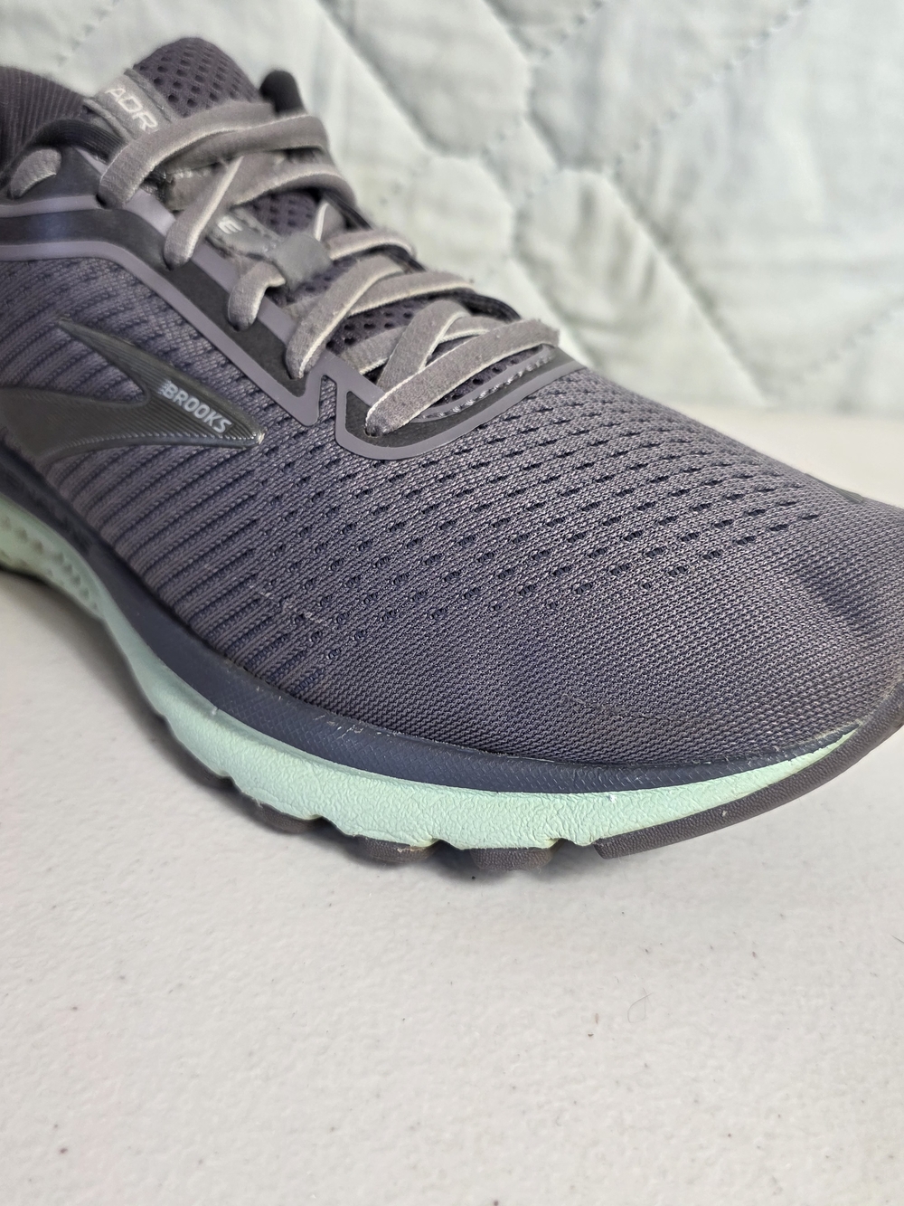 Brooks Adrenaline GTS 20 Running Shoes Women's Size 8.5  Gray Mint - Picture 11 of 11